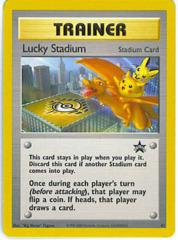 Lucky Stadium #41 Non-Holo Promo - 2001 New York Pokemon Center Opening